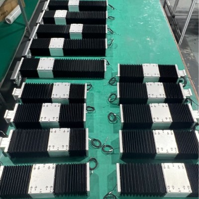 高刚性专业注油防尘防水可伸缩移动运动风琴罩丝杆同步带直线模组图2