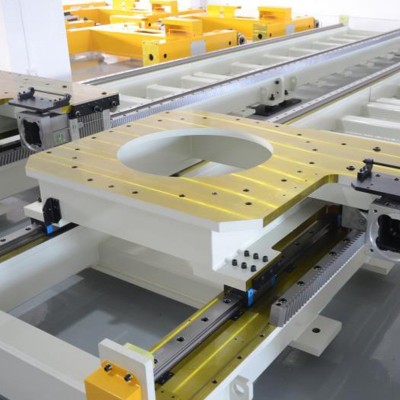 非标定制激光切割工业重型搬运机器人地轨第七轴行走轨道控制系统图5