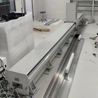 定制高速行走数控车床焊接 七轴变位机轨道滑轨台模组机器人地轨图4