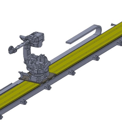 厂家直销机器人直线地轨数控机床上下料地轨重型地轨齿条式地轨图5