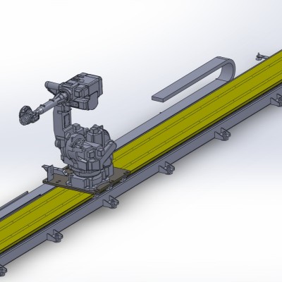 厂家直销机器人直线地轨数控机床上下料地轨重型地轨齿条式地轨图5