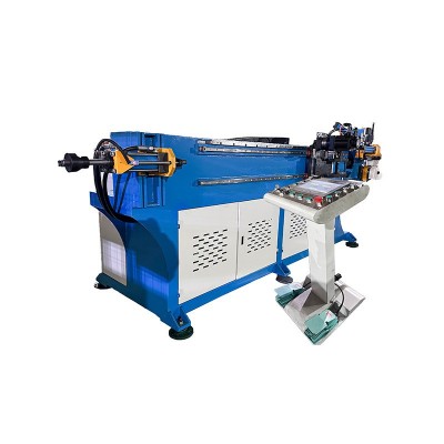 伺服数控弯管机不锈钢液压铜管铁管双头折弯全自动全自动弯管机图5