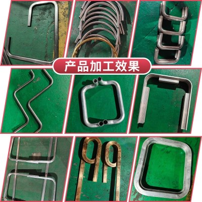 数控弯管机50NC半自动不锈钢铜铝碳钢折弯设备圆管方管折弯钢管图2
