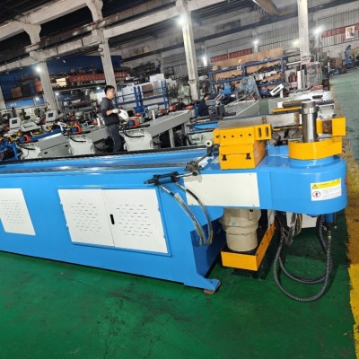 弯管机钢管大棚不锈钢微弯管器76型方圆管折弯机卷圆压弯全自动