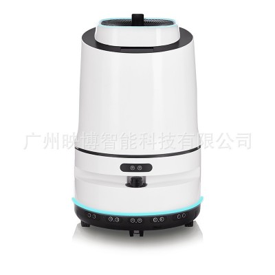 派宝喷雾消毒机器人D2 超声雾化巡逻消杀机器人智能回充图5