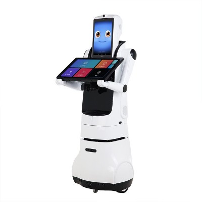 派宝迎宾行业机器人X2 双屏服务接待语音讲解导览带路二次开发图3