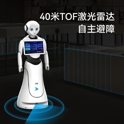 穿山甲商用迎宾行政服务AI机器人商用商场迎宾导购服务讲解机器人图4