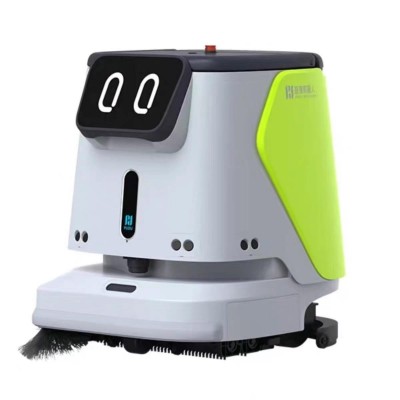 商用智能清洁机器人工业用工厂车间扫地洗拖商场全自动大型洗地机图5