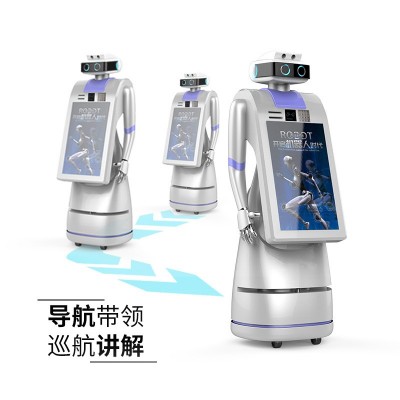 接待带领智能迎宾机器人讲解服务商用展厅酒店图书馆银行商场导诊图2