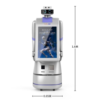 接待带领智能迎宾机器人讲解服务商用展厅酒店图书馆银行商场导诊图4