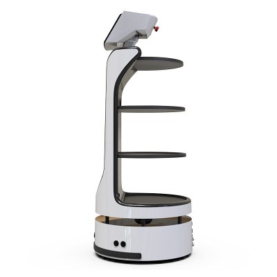 智能送餐机器人服务员全自动配传送物品上菜酒店餐厅饭店商场KTV图3