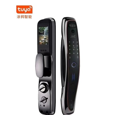 可视猫眼人脸识别锁锁家用防盗门品牌密码锁电子锁指纹锁智能锁图5
