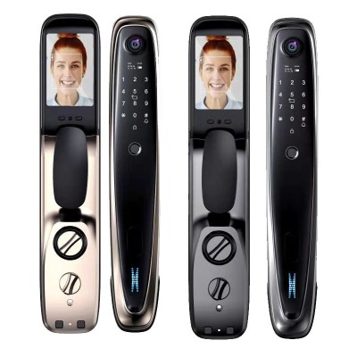 可视猫眼人脸识别锁锁家用防盗门品牌密码锁电子锁指纹锁智能锁图4