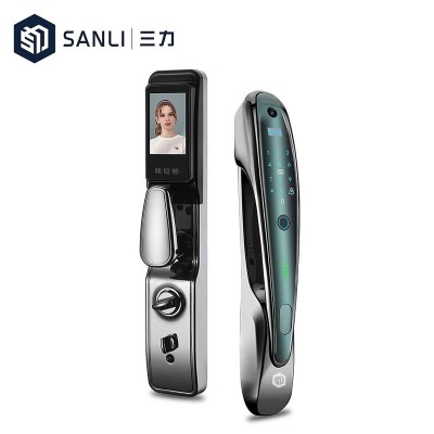 智能锁家用全自动指纹锁刷卡远程密码锁入户门指纹人脸识别锁图4