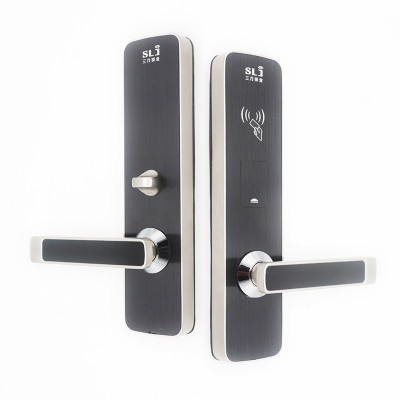 304酒店机械门锁宾馆公寓磁卡锁防盗电子感应智能锁电子感应锁图3