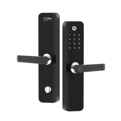 家用公寓指纹锁校园智能锁公租房磁卡锁民宿密码锁一体化管理ic卡图3