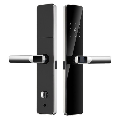 双面防水304不锈钢入户防盗门指纹锁防锈防水防晒防凝水公寓智能图5