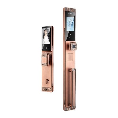 3D人脸识别智能锁别墅双开大门入户门家用防盗门指纹锁指纹解锁图4