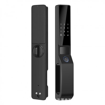 全自动木门锁通配双活双快锁体 跨境电商智能锁平移推拉门指纹锁图5