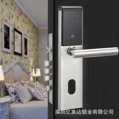 不锈钢防盗门指纹锁活体半导体断桥铝木门密码锁指纹解锁入户门图4