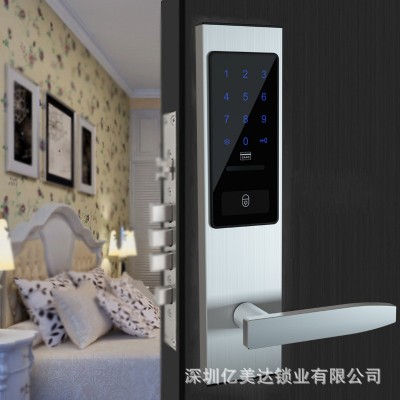 酒店智能锁一件代发公寓民宿锁刷卡密码下发扫码通通锁感应锁图4