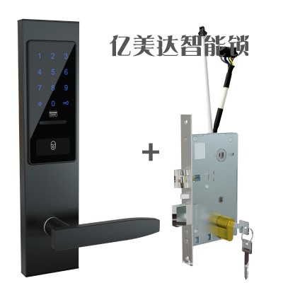 酒店智能锁一件代发公寓民宿锁刷卡密码下发扫码通通锁感应锁图3