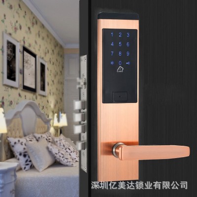 自动智能门锁全自动别墅酒店锁公寓锁室内门密码锁民宿安防电子锁图5