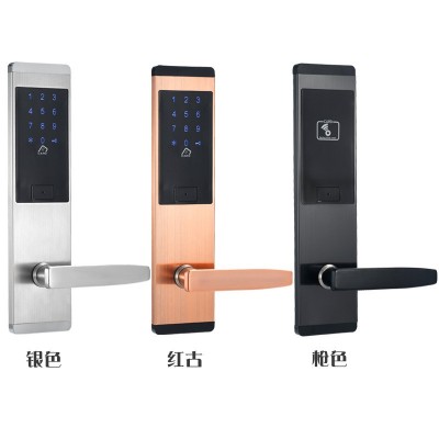 自动智能门锁全自动别墅酒店锁公寓锁室内门密码锁民宿安防电子锁图4