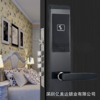 自动智能门锁全自动别墅酒店锁公寓锁室内门密码锁民宿安防电子锁图2