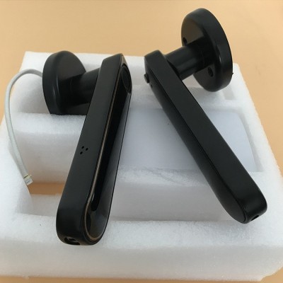 涂鸦指纹锁卧室门通道门办公室门密码锁门锁玻璃门指纹解锁智能锁图3