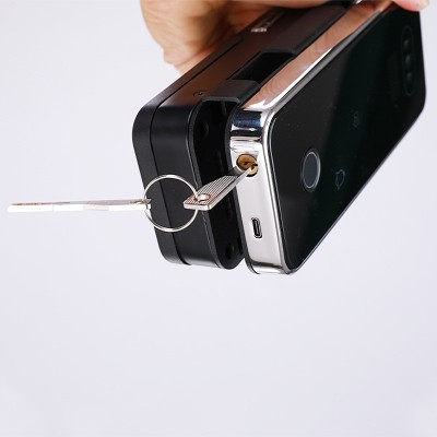 智能款高清指纹人脸识别刷卡带涂鸦App智能防盗锁锁指纹锁电子锁图4