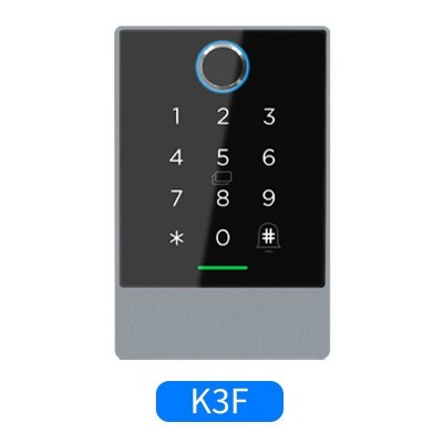 智能门禁机蓝牙刷卡K2K2FK3K3F门禁指纹密码APP开门防水门禁图2
