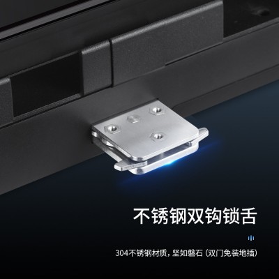 人脸识别玻璃指纹密码锁室锁免开孔指纹锁考勤蓝牙锁办公电子锁图5