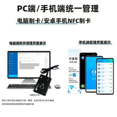 厂家批发不锈钢宾馆电子感应锁ic卡锁酒店磁卡锁刷卡锁具酒店门锁图2