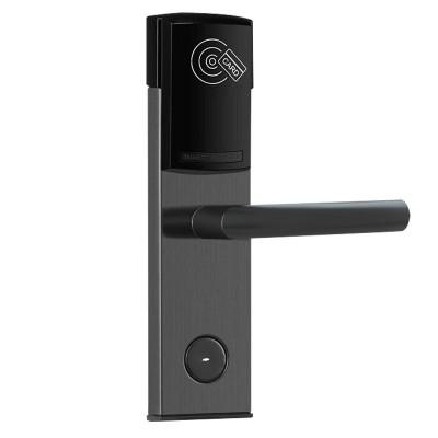 厂家批发酒店门锁宾馆智能感应锁不锈钢公寓电子刷卡门锁IC磁卡锁图4