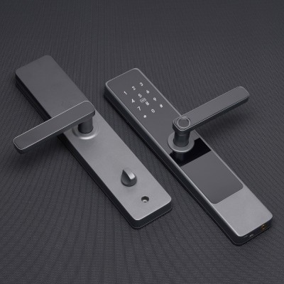 工厂直销公寓密码锁家用防盗门锁通通锁APP远程管理民宿智能锁电图3