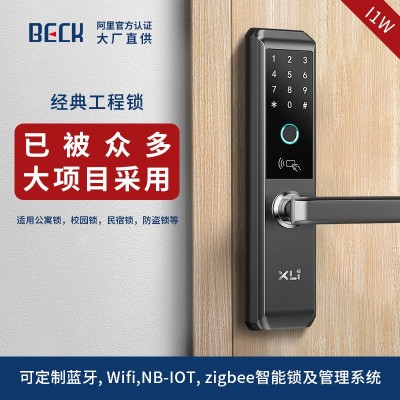 BECK博克防盗门指纹锁酒店宾馆涂鸦智能密码锁民宿wifi指纹锁I1W图3