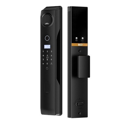 博克智能锁R7指纹锁家用入户门密码锁全自动远程控制跨境外贸定制图3