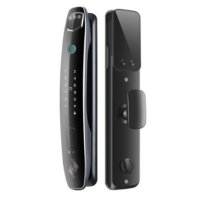 【包安装】掌静脉3D人脸识别指纹锁智能门锁密码锁家用防盗电子锁图4