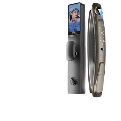 全自动3D人脸识别智能锁家用防盗门密码锁可视对讲电子指纹锁厂家图5