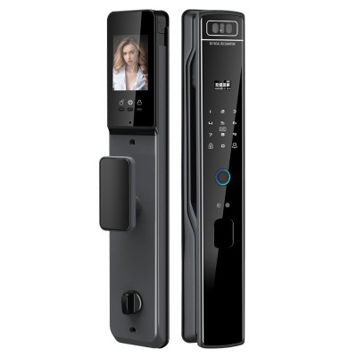 人脸识别指纹锁家用防盗门电子锁全自动智能密码锁家用门锁入户门图4