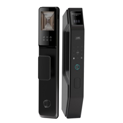 全自动指纹锁人脸识别锁监控猫眼款电子密码锁智能安防门锁电子锁图5