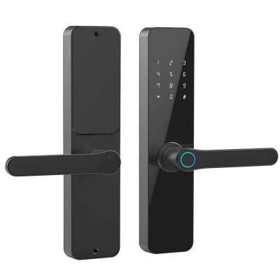 定制木门指纹锁室内门密码锁电子智能门锁体房间卧室家用办公遥控图5