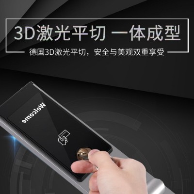 不锈钢酒店智能锁木门磁卡锁宾馆民宿出租房公寓APP密码锁感应锁图3