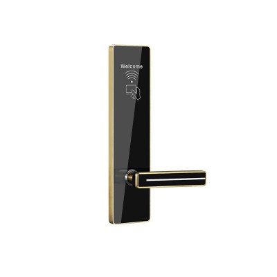 酒店门锁宾馆刷卡锁民宿公寓ic卡锁通通智能锁一卡通电子门锁厂家图4