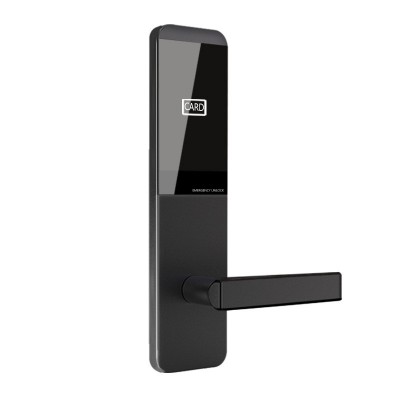 智能酒店门锁磁卡感应锁公寓木门电子ic插卡锁民宿租房宾馆刷卡锁