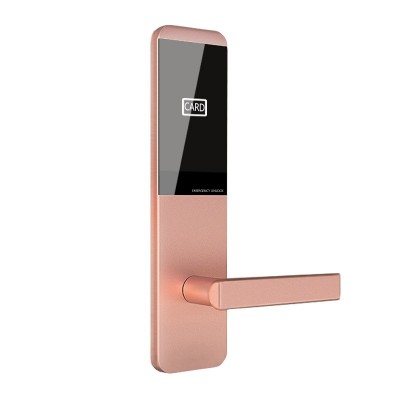 智能酒店门锁磁卡感应锁公寓木门电子ic插卡锁民宿租房宾馆刷卡锁图5