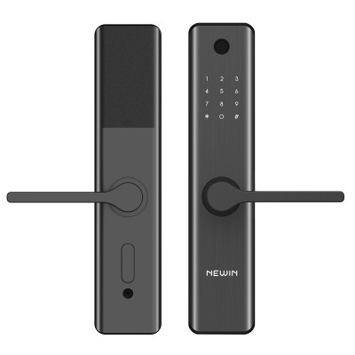 新念指纹锁家用防盗门室内门智能锁木门公寓出租房民宿指纹密码锁图4