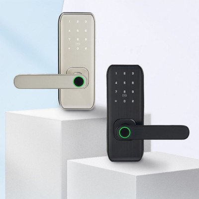 新念 室内智能 入户门锁通通APP指纹锁室外密码锁图2