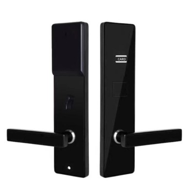 高档酒店宾馆刷卡感应门锁出租屋客房磁卡智能锁公寓ic卡电子门锁图5